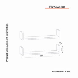 Hanah Home Iris - Blanco